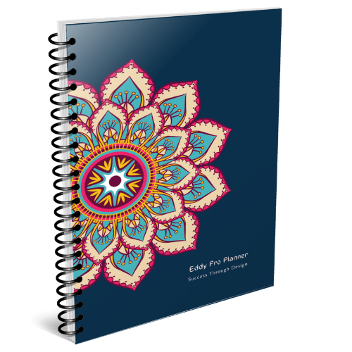 Eddy Pro Planner 60-day spiral-bound productivity planner
